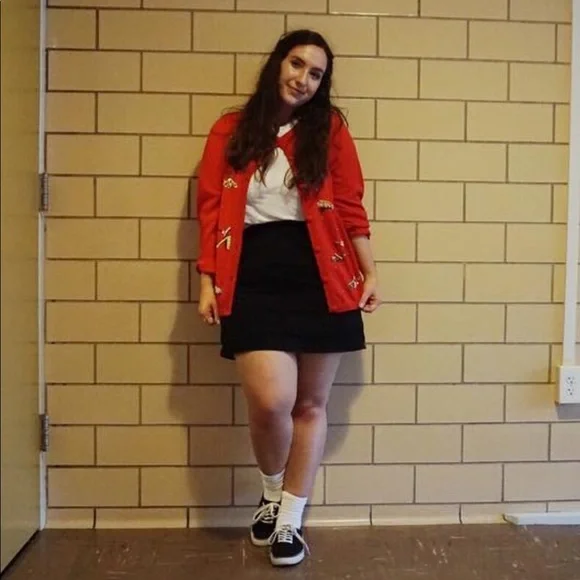 Red Shoe Cardigan - Picture 9 of 9